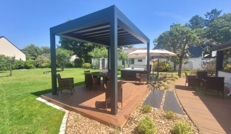 Avant : Avant projet d'une pergola à Telgruc