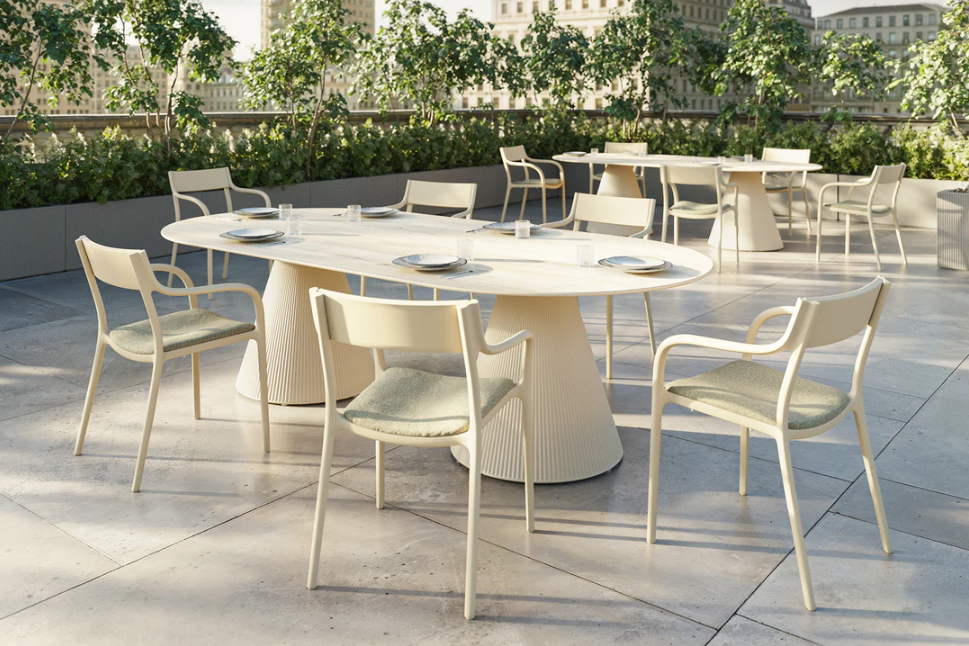 Ensemble de repas Vondom, modèle Gatsby