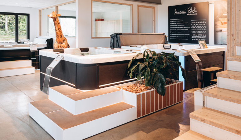 Après : spa-massage-torino-au-showroom